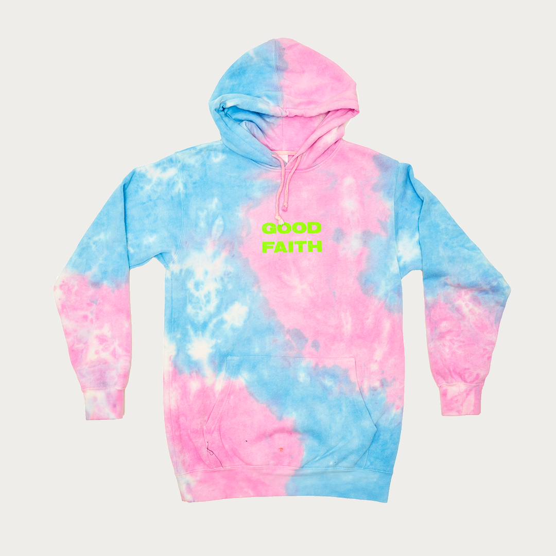 GOOD FAITH TIE DYE HOODIE